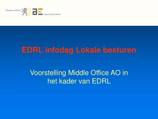 EDRL infodag Lokale besturen