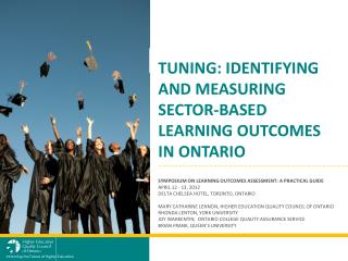 Tuning: Identifying and measuring sector-based learning outcomes in Ontario