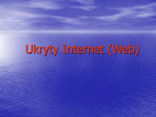 Ukryty Internet (Web)