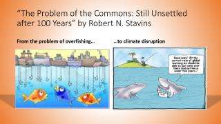 “The Problem of the Commons: Still Unsettled after 100 Years” by Robert N. Stavins