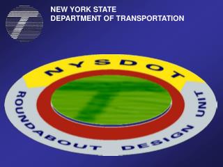 NEW YORK STATE DEPARTMENT OF TRANSPORTATION