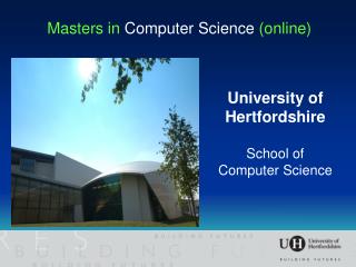 Masters in Computer Science (online)