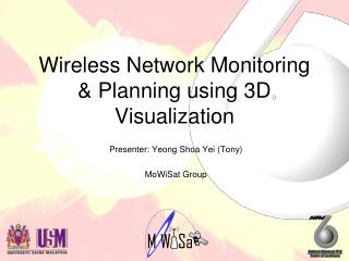 Wireless Network Monitoring &amp; Planning using 3D Visualization