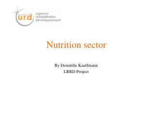 Nutrition sector