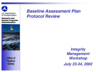 Baseline Assessment Plan Protocol Review
