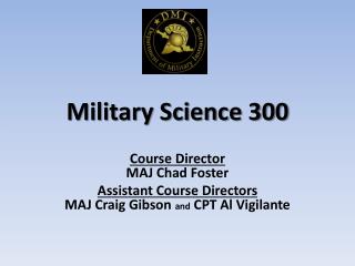 Military Science 300