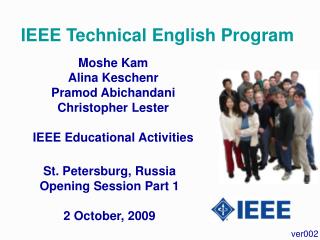 IEEE Technical English Program
