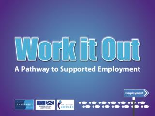 Background to Work it Out Aims and Objectives of Transitions Supported Employment Framework