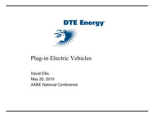 Plug-in Electric Vehicles
