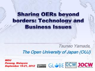 Sharing OERs beyond borders: Technology and Business Issues