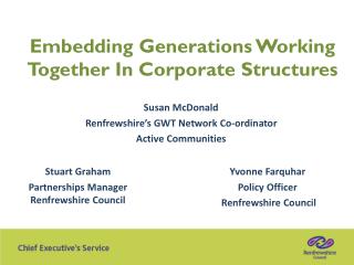 Embedding Generations Working Together In Corporate Structures