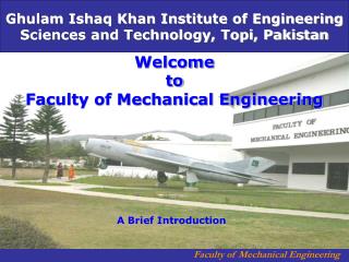 Welcome to Faculty of Mechanical Engineering