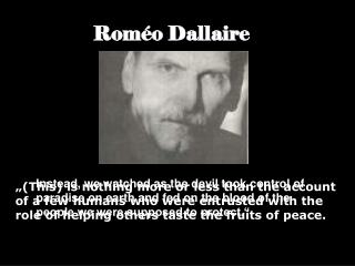 Roméo Dallaire
