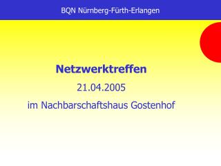 BQN Nürnberg-Fürth-Erlangen