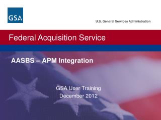 AASBS – APM Integration
