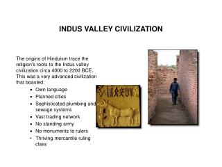 INDUS VALLEY CIVILIZATION