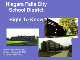 Niagara Falls City School District Right To Know