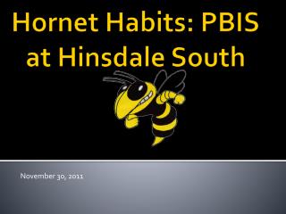 Hornet Habits: PBIS at Hinsdale South