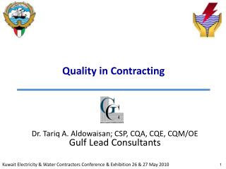 Quality in Contracting