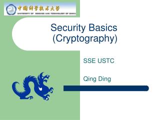 Security Basics (Cryptography)