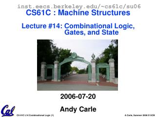What are “Machine Structures”?