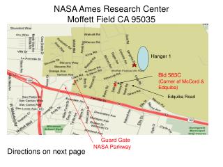 NASA Ames Research Center Moffett Field CA 95035