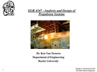 EGR 4347 - Analysis and Design of Propulsion Systems