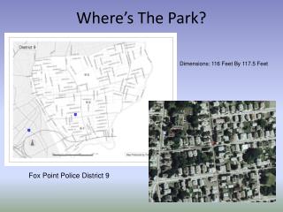 Where’s The Park?
