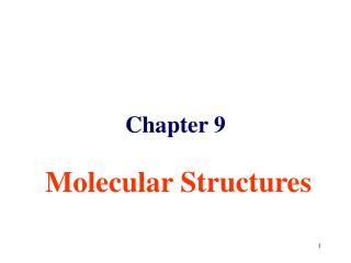 Molecular Structures