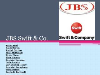 JBS Swift &amp; Co.
