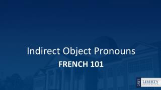 FRENCH 101
