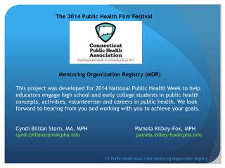 The 2014 Public Health Film Festival