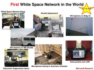 First White Space Network in the World