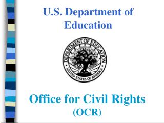 Office for Civil Rights (OCR)
