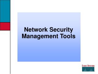 Network Security Management Tools