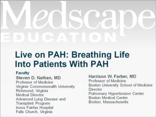 Live on PAH: Breathing Life Into Patients With PAH