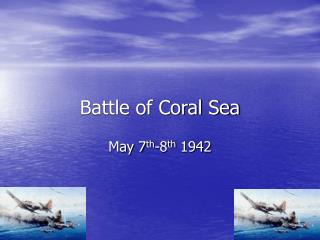 Battle of Coral Sea