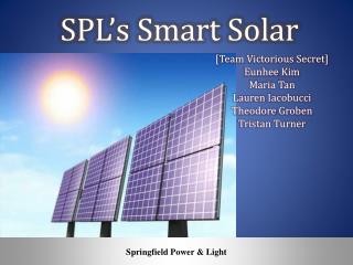 SPL’s Smart Solar