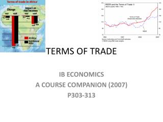 TERMS OF TRADE