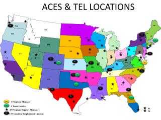 ACES &amp; TEL LOCATIONS