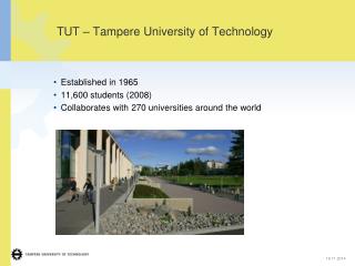 TUT – Tampere University of Technology
