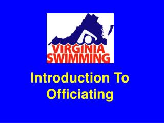 Introduction To Officiating