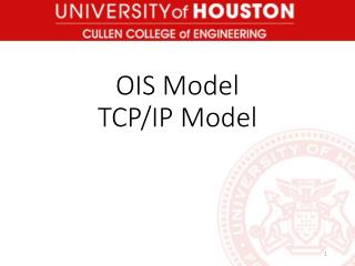 OIS Model TCP/IP Model