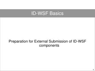 ID-WSF Basics