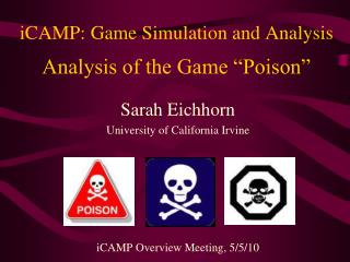 iCAMP: Game Simulation and Analysis Analysis of the Game “Poison”