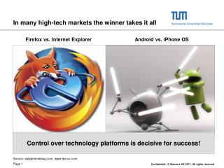 In many high-tech markets the winner takes it all