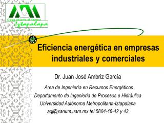 Eficiencia energética en empresas industriales y comerciales