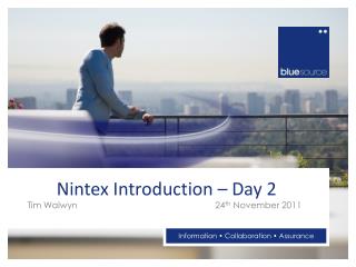 Nintex Introduction – Day 2