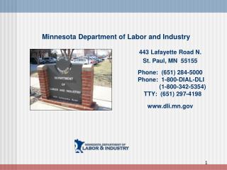 Minnesota Department of Labor and Industry