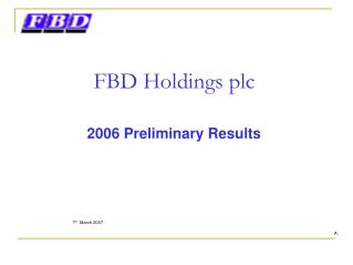 FBD Holdings plc